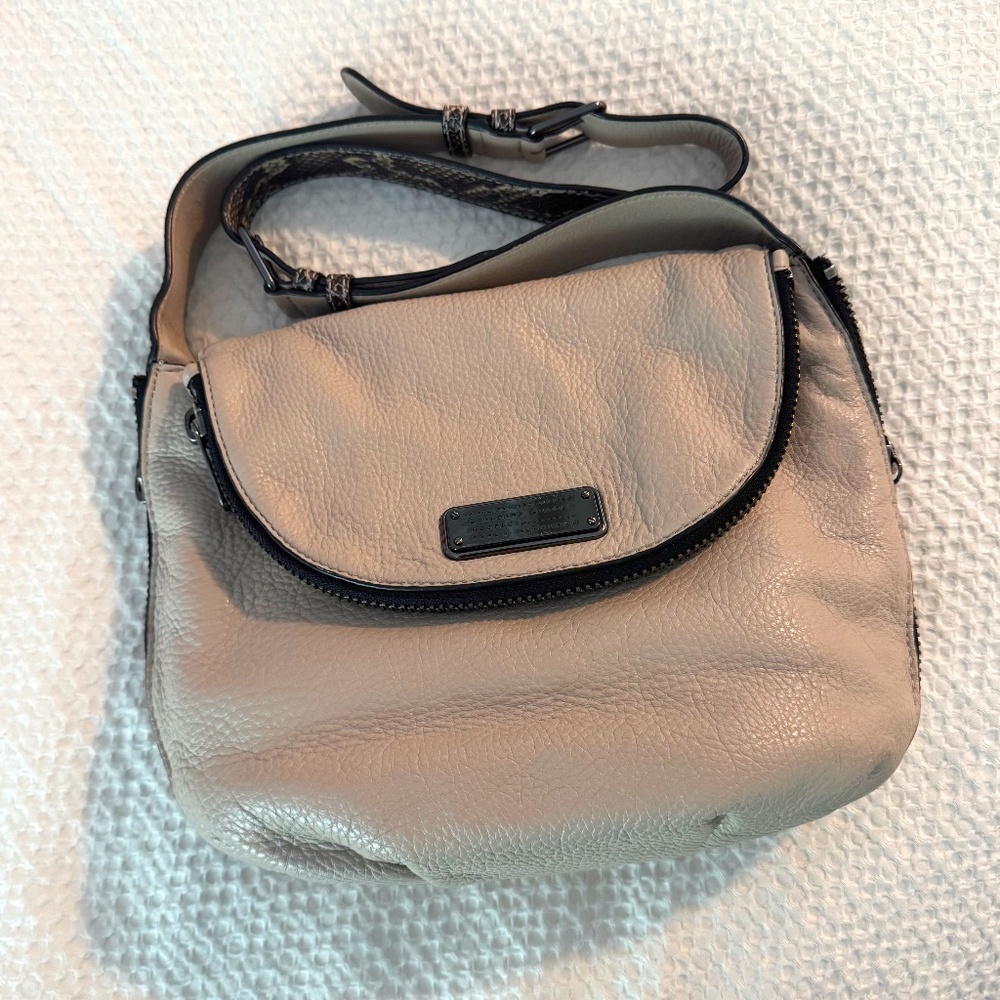 Marc Jacobs QQ bag - snakeskin trim